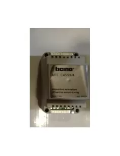 Bticino e45//24//4 living - appareil pour alimentation e45//24d